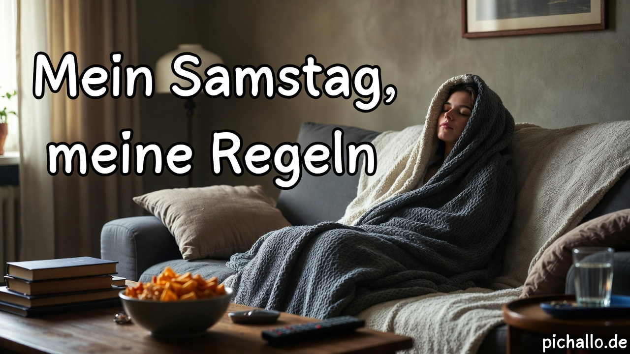 Couch Burrito Samstag Morgen