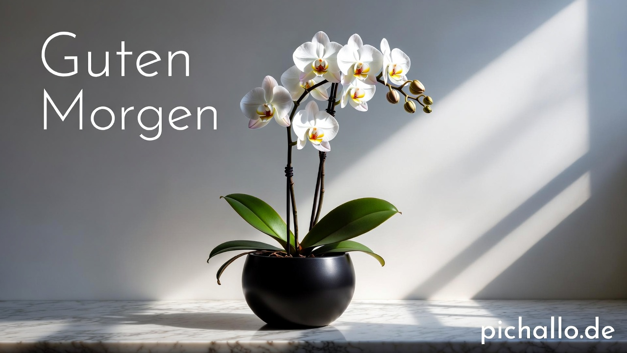 Elegante Weiße Phalaenopsis Bilder