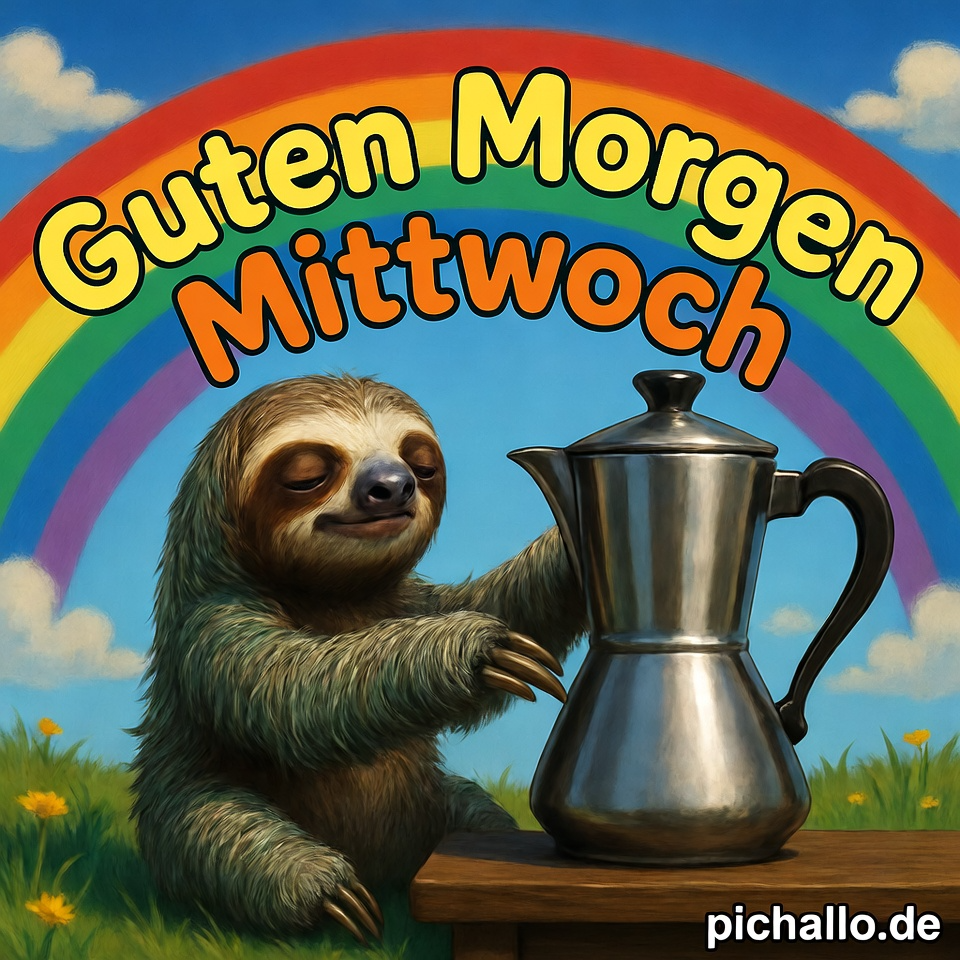 Fauler Faultier Kaffee Bilder