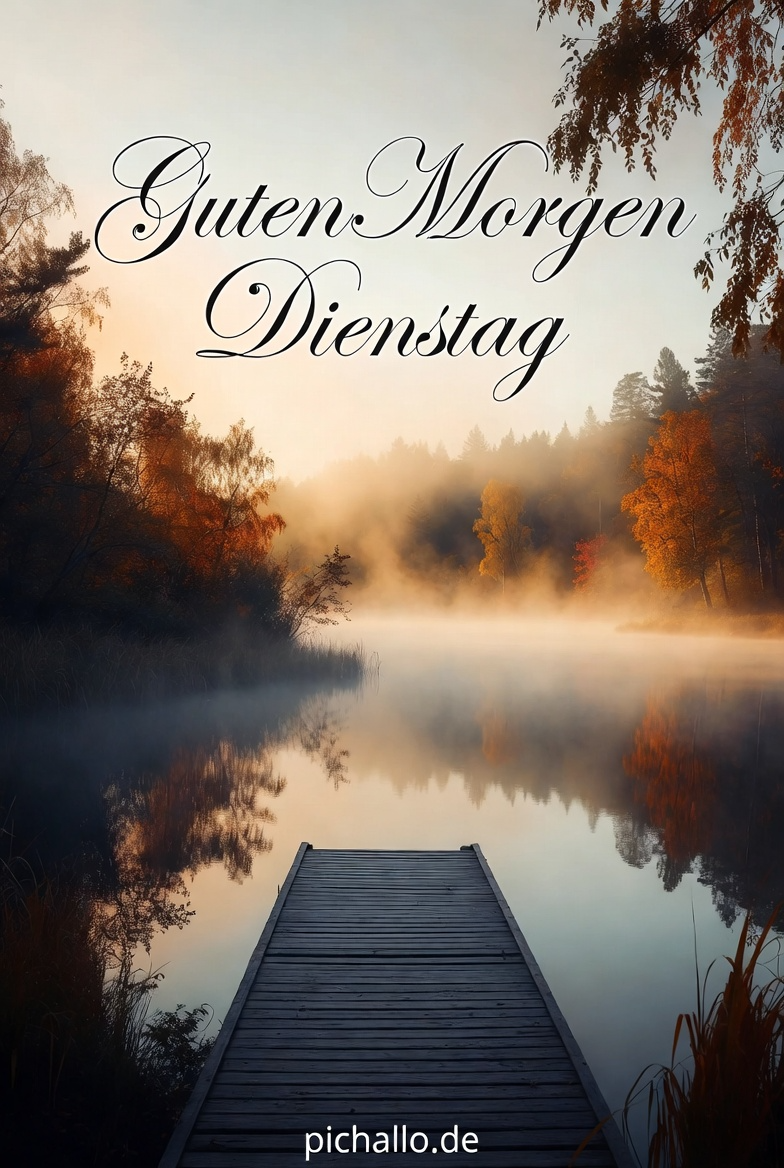 Friedlicher Seeblick Dienstag Bilder
