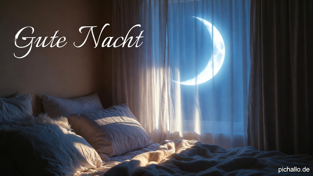 Friedliches Mondlicht Schlafzimmer Bilder