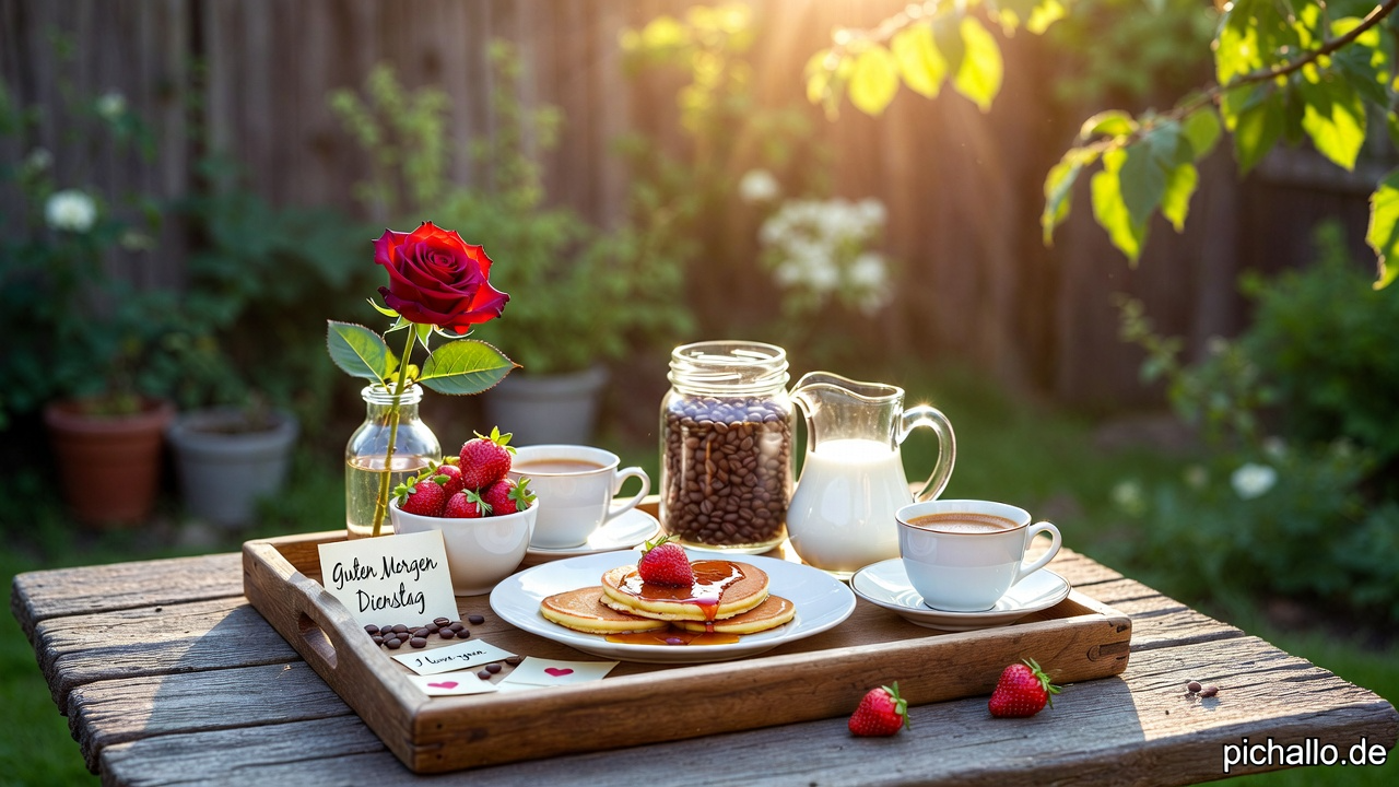 Frühstück für Verliebte Dienstag Bilder
