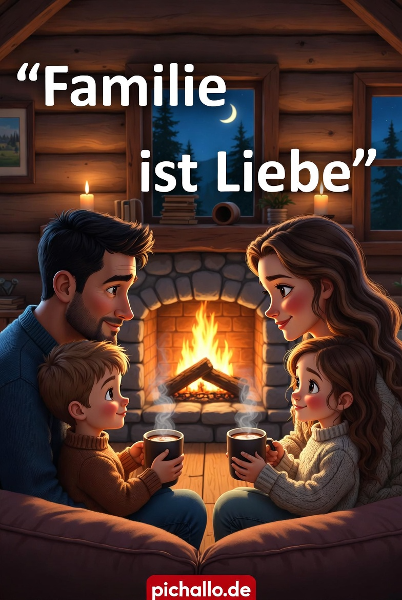 Gemütliche Familien Kamin Bilder