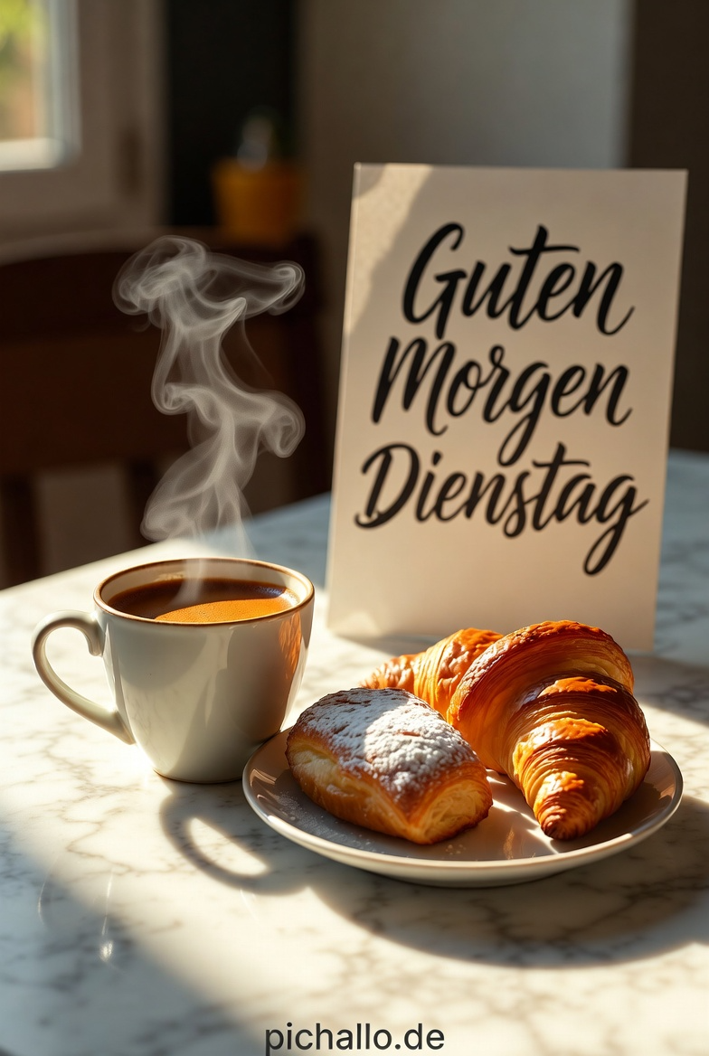 Gemütliches Frühstück Dienstag Bilder