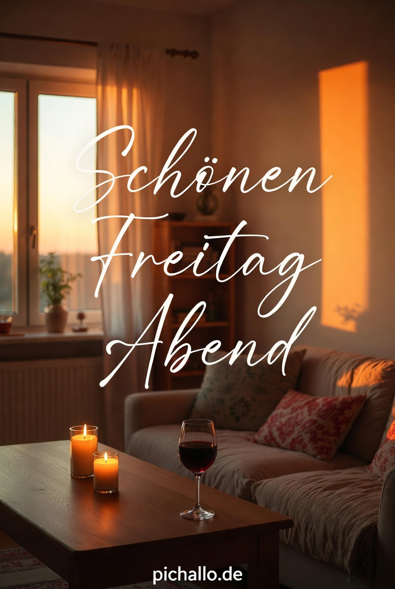 Gemütliches Wohnzimmer Freitag Abend Bilder