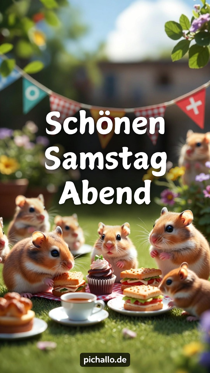 Hamster Picknick Bilder
