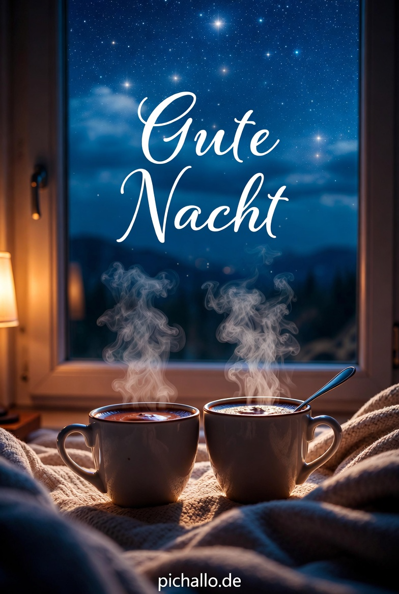 Heiße Schokolade Sternenhimmel Bilder