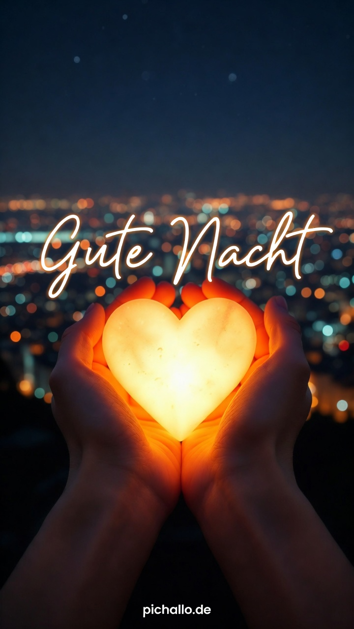 Herz-Laterne Stadtlichter Bilder