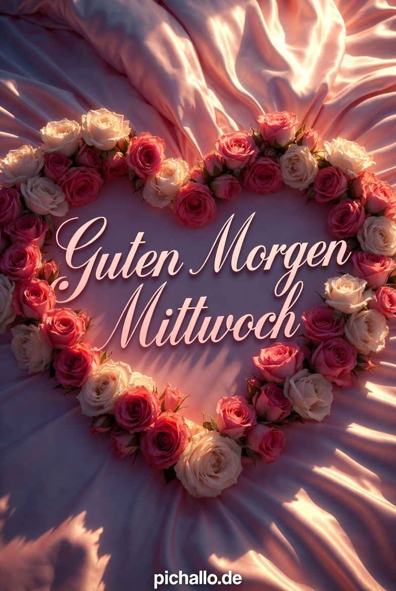 Herzförmiges Rosen Arrangement Bilder