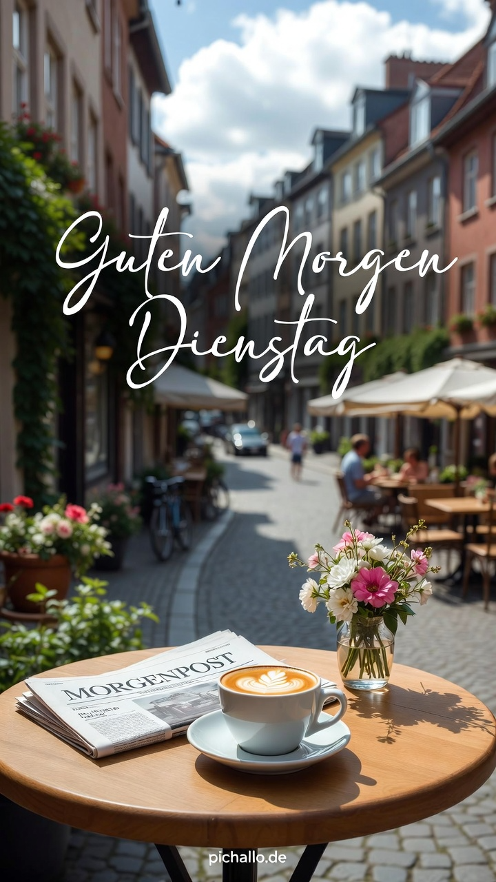 Kaffee-Pause in Europa Dienstag Bilder