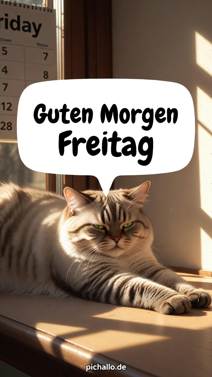 Katze streckt sich genüsslich am Fenster