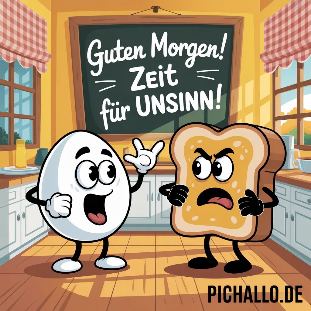 Lustige Frühstück Bilder zum Schmunzeln