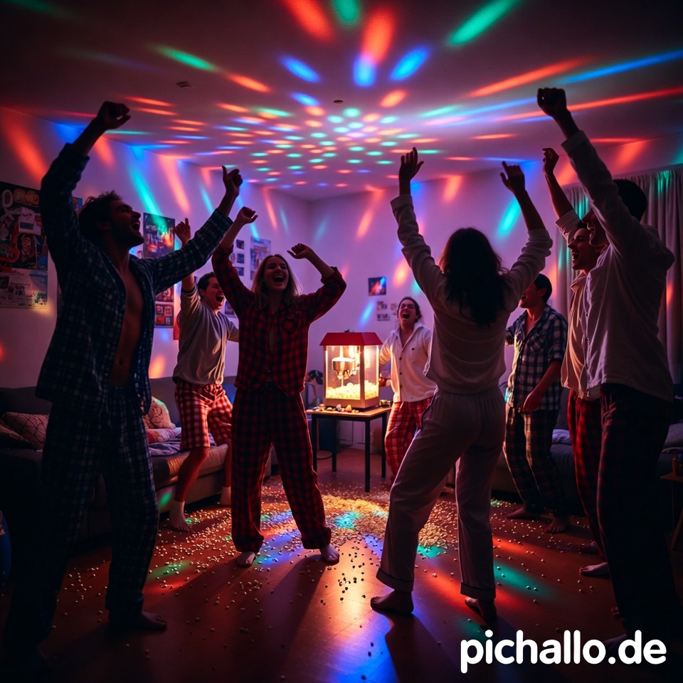 Pyjama Dance Party Bilder
