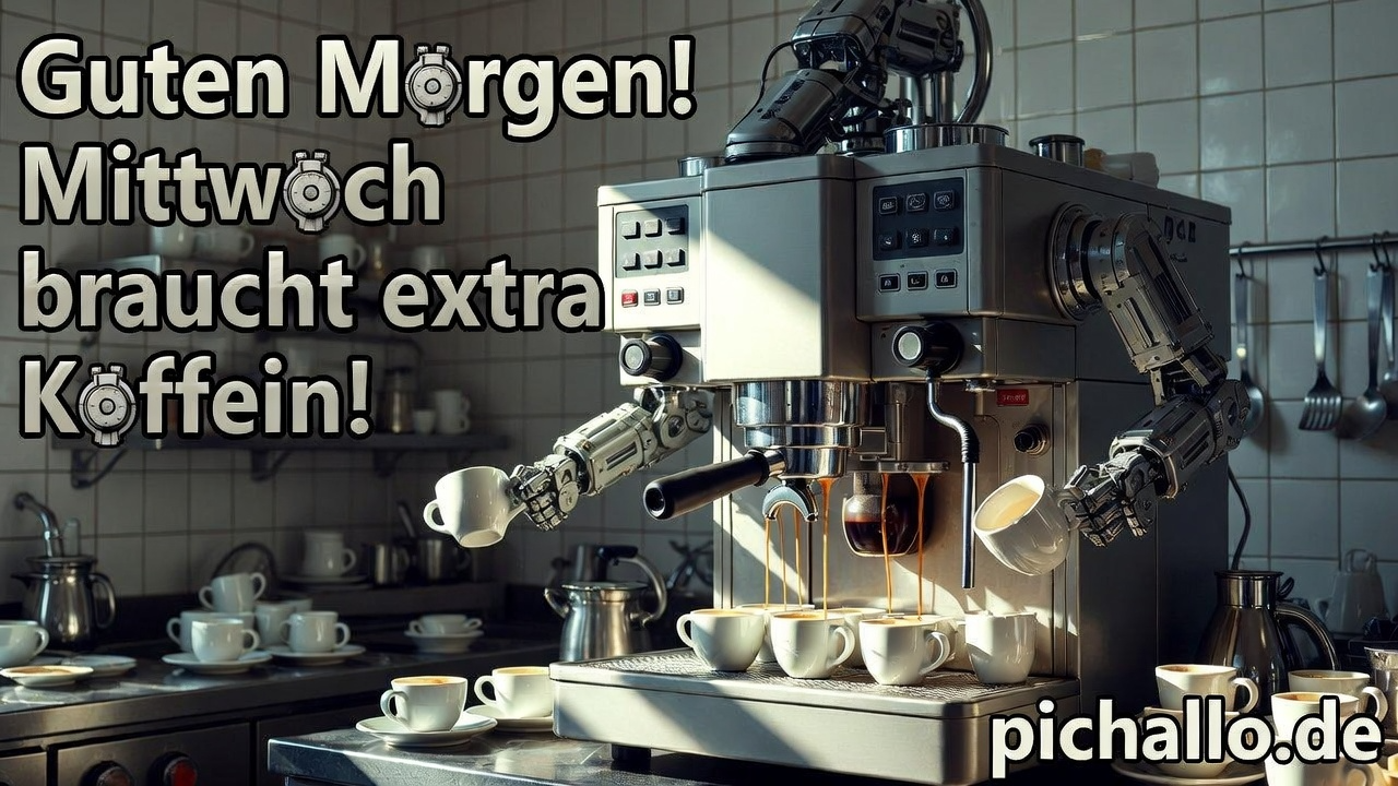 Roboter Kaffee Maschine Bilder