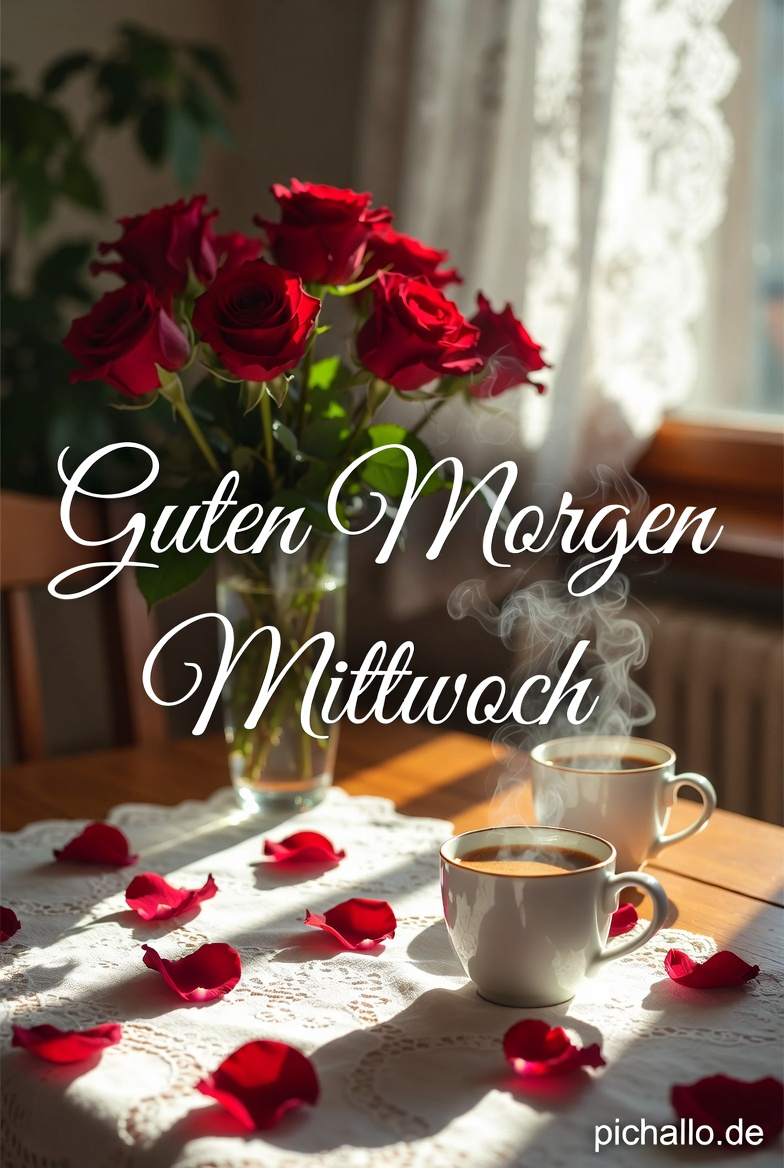 Romantische Kaffee Frühstück Bilder