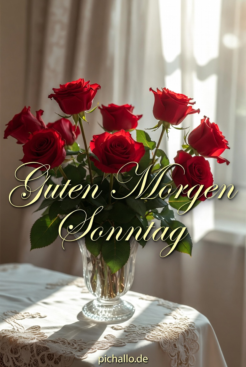 Romantische Rosen Vase Spitze Bilder