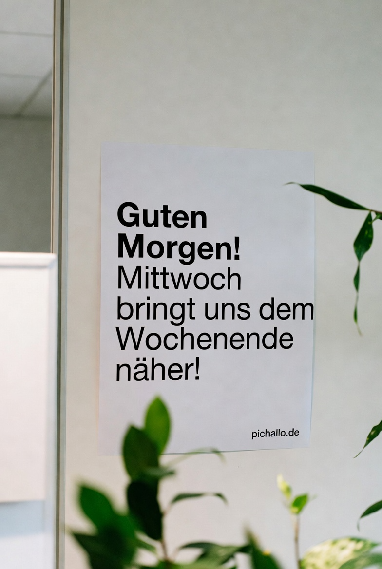 Schiefes Motivationsposter Bilder