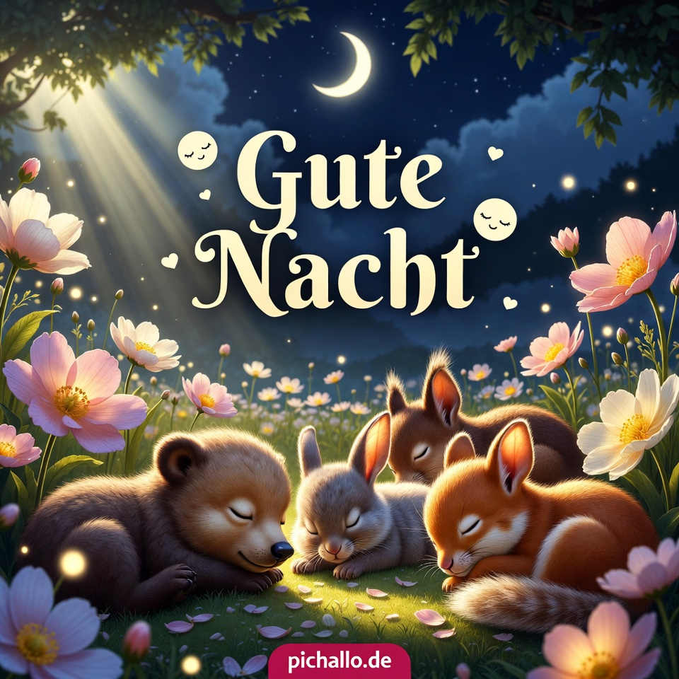 Süße Babytiere Wiesenmond Bilder