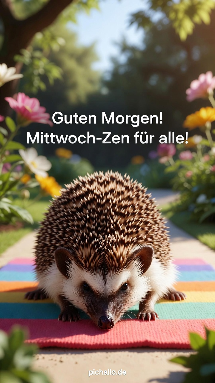 Yoga Igel Bilder