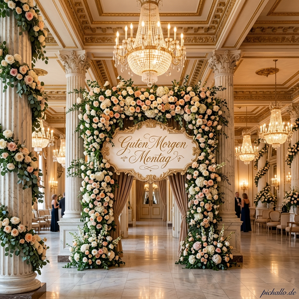 Elegante Rosen Ballsaal Bilder