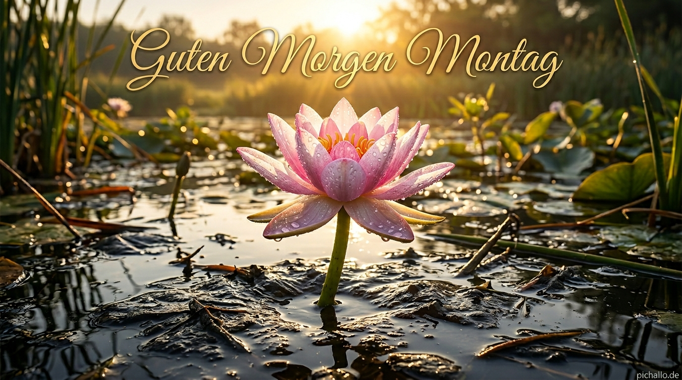 Motivierende Lotus Blume Bilder