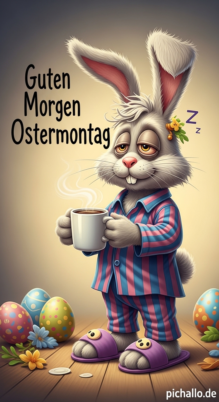Ostereier Kaffeeparty Guten Morgen Ostermontag Bilder