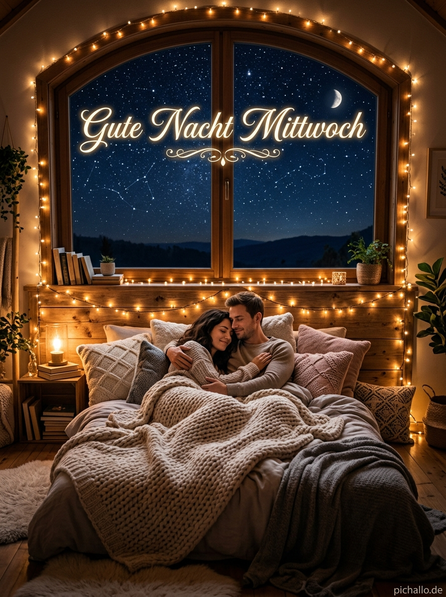 Romantische Gute Nacht Mittwoch Schlafzimmer Bilder
